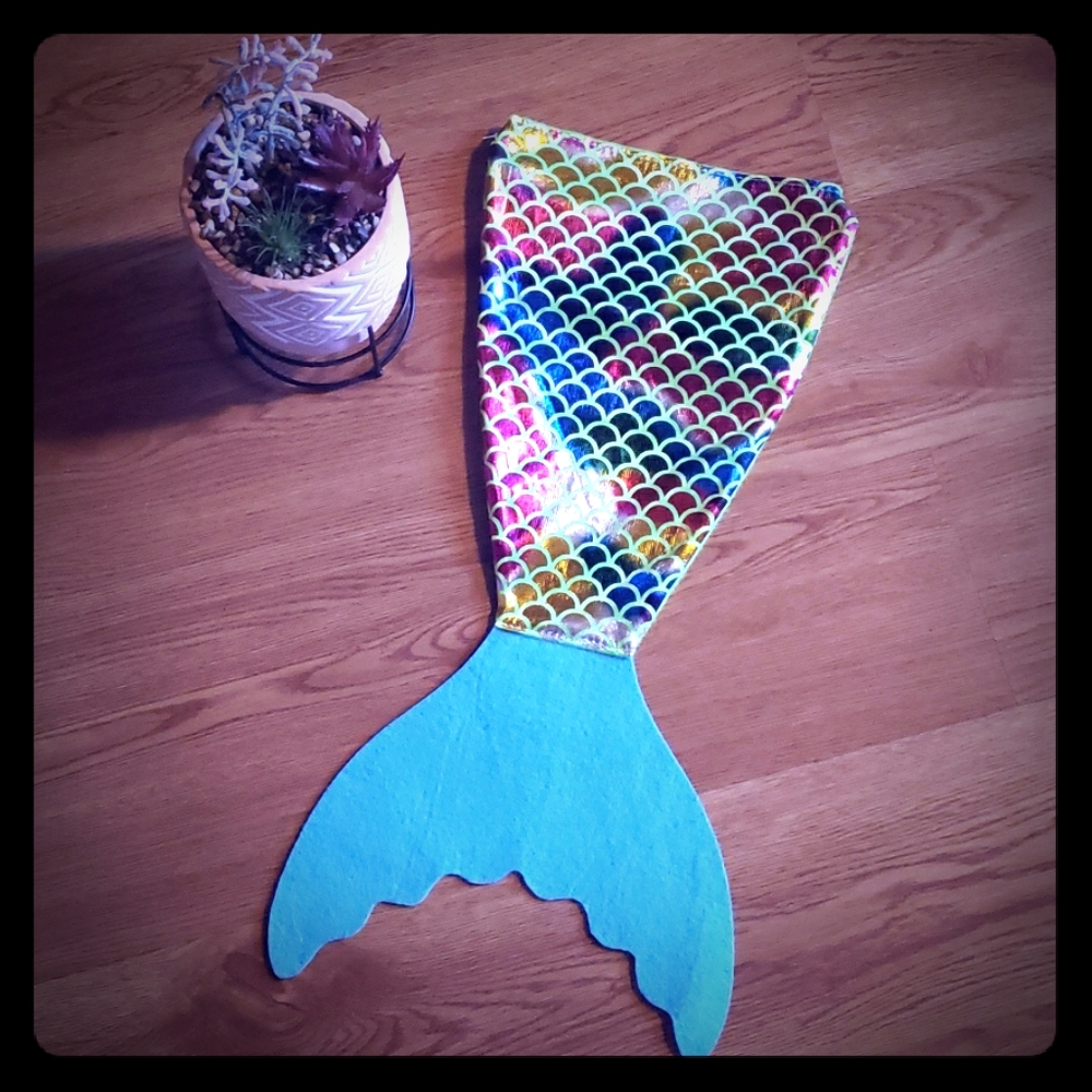 Adorable Brand New Colorful Mermaid Tail Costume